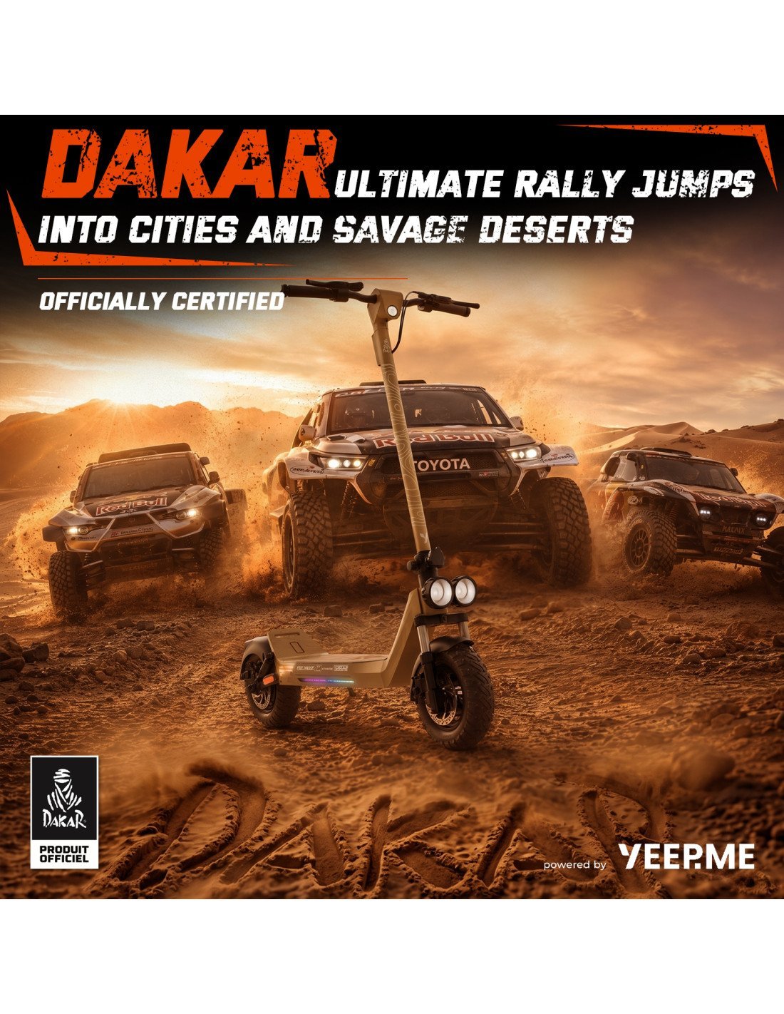 Trottinette électrique DAKAR 110S (2026)