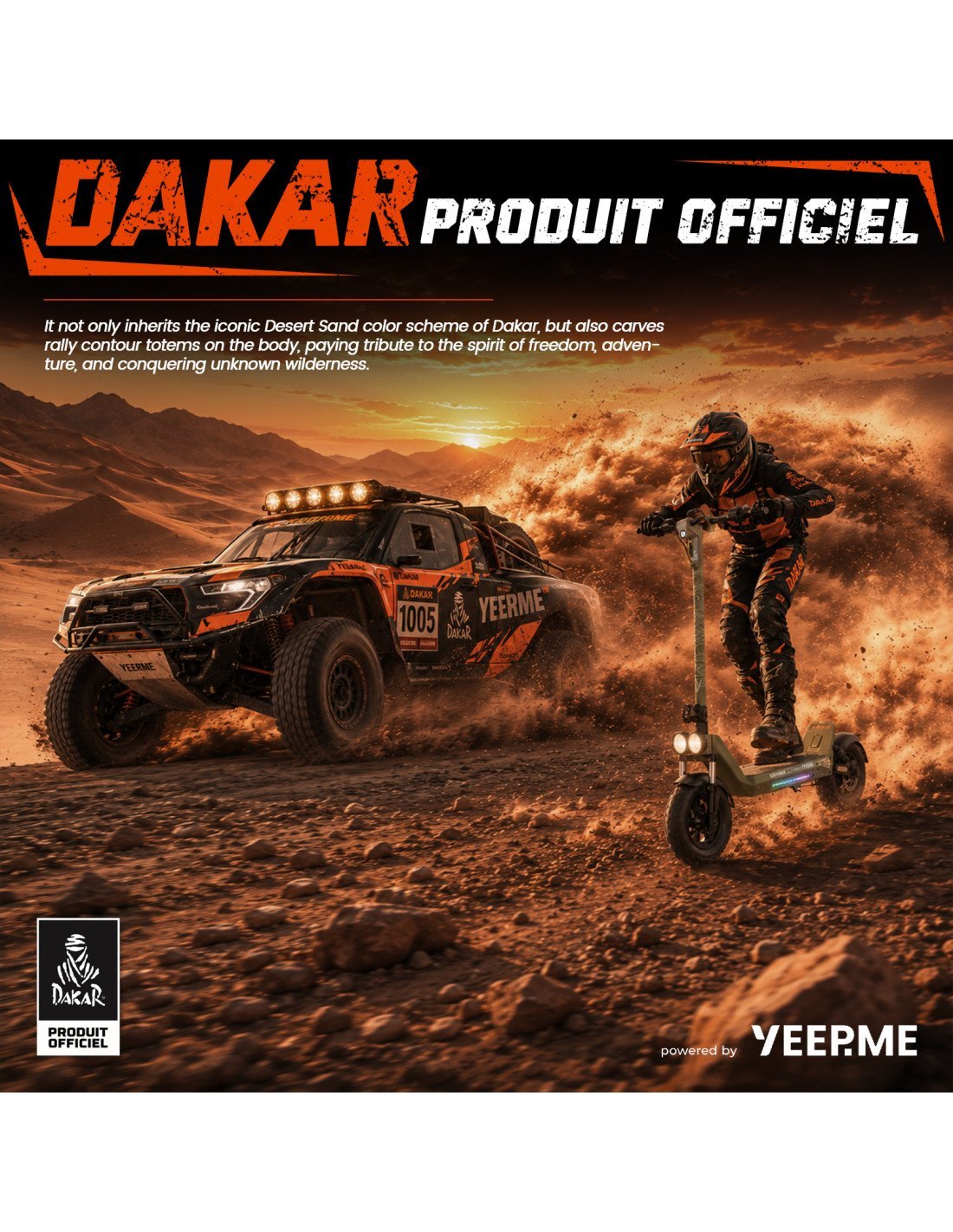 Trottinette électrique DAKAR 110S (2026)