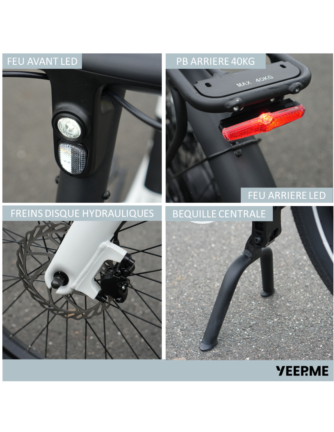 Vélo électrique compact DAY COMPACT - 70 km, boîte automatique