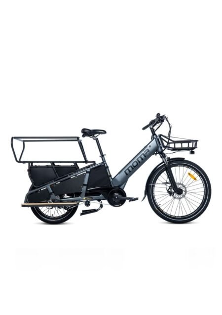 Vélo cargo électrique E-LONGTAIL - 624Wh 90 km, porte-bagages 80 kg