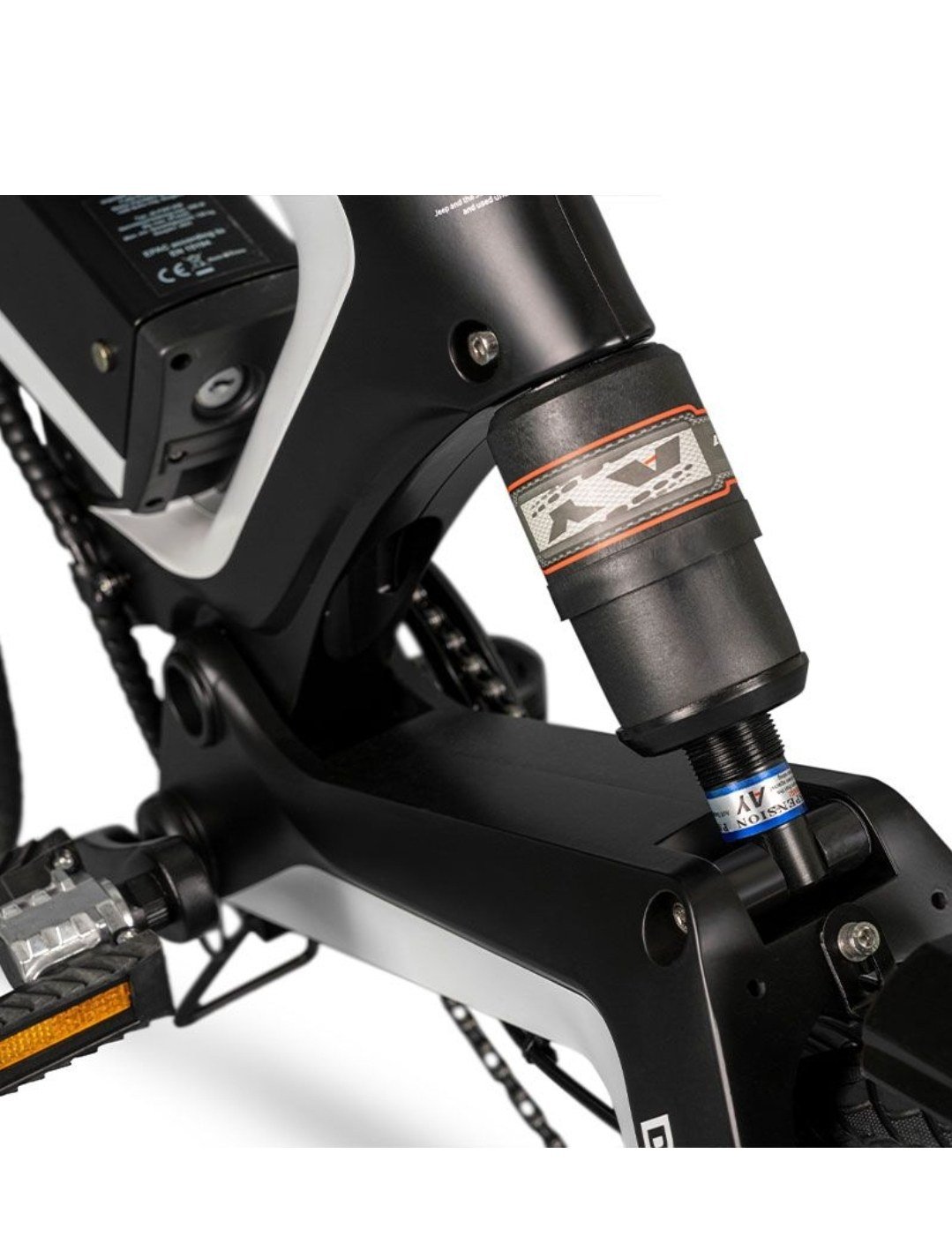 Vélo électrique pliant Jeep Fold FFR 7050 - cadre magnésium 20″, 374Wh 80 km