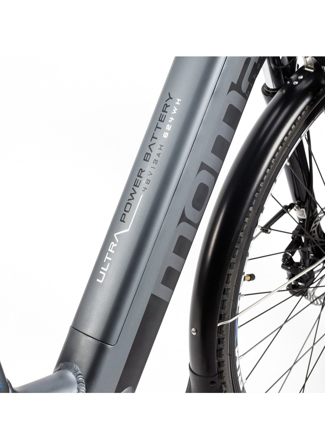 Vélo électrique urbain cadre bas - 624Wh 120 km, Shimano 7 vitesses